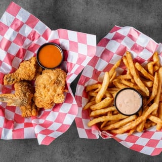 Fried Chicken Combo (Leg & Thigh)